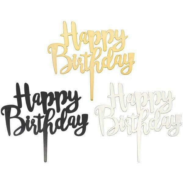 Cake toppers and candles