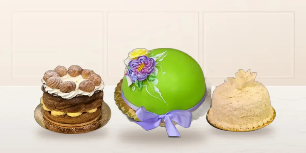 St. Honoré, Princess Cake and White Out cake
